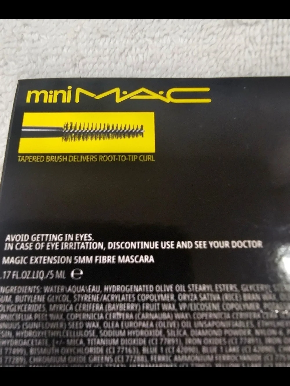 MAC Cosmetics Magic Extension Mascara and Clinique High Impact Mascara